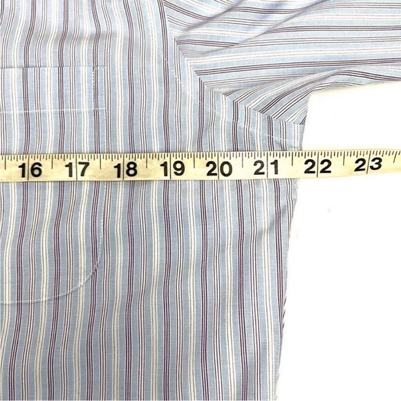 Brooks Brothers Cotton Striped Classic Fit Button Up Shirt Neck 15 1/2 - 33 - Picture 9 of 9